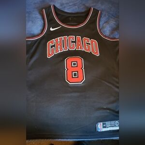 Chicago Bulls Black Basketball Jersey